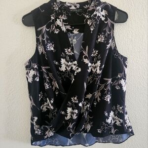 Rachel Roy V-neck Floral Print Blouse